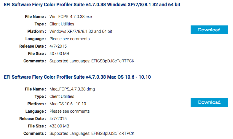 How to download Color Profiler Suite software