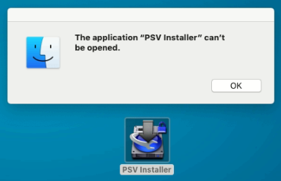 Mac PSV Installer - The Application 