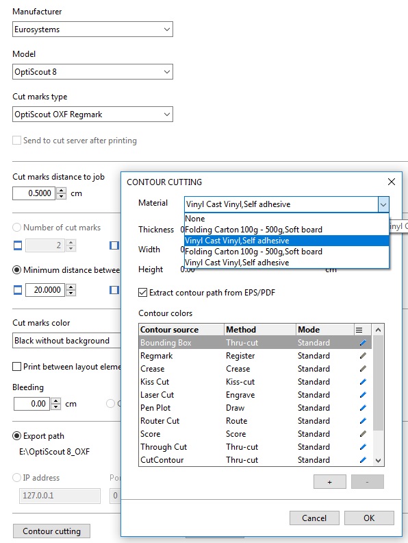 How to setup the Fiery Cutter Material Database Connector for ...