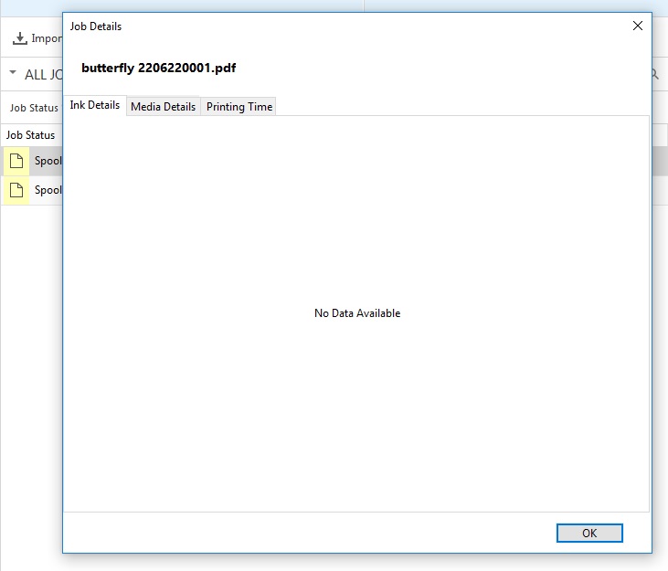 Are JDF Job Properties as known from Fiery XF 6 versions still