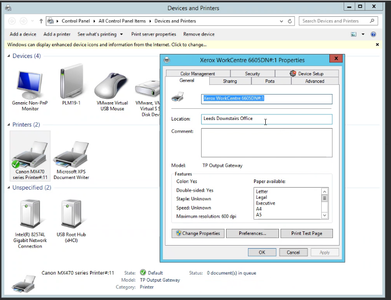 Unable to Print from Auto-Count error 'the printer specified can not be ...