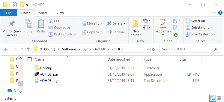 Syncro - How to configure OHD
