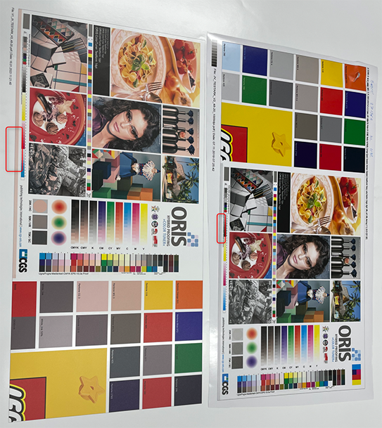 After upgrading to XF 7.3.3 my ORIS PRESS MATCHER color corrected files ...