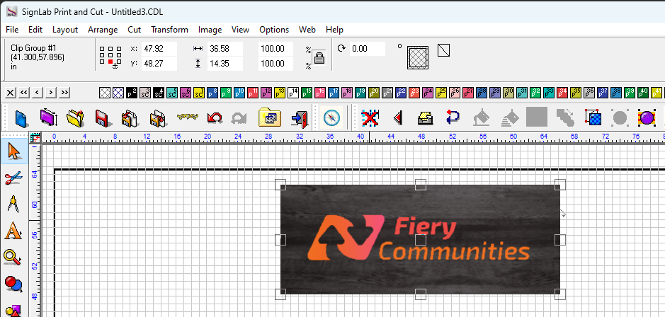 How to create a Clip Group with Clipping Tool in Signlab?