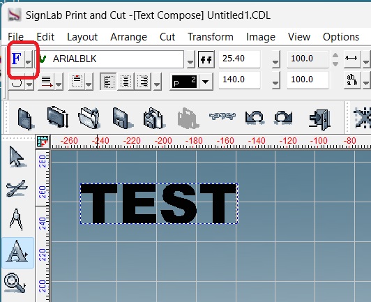 How do I create a Font group and add my fonts to the group?