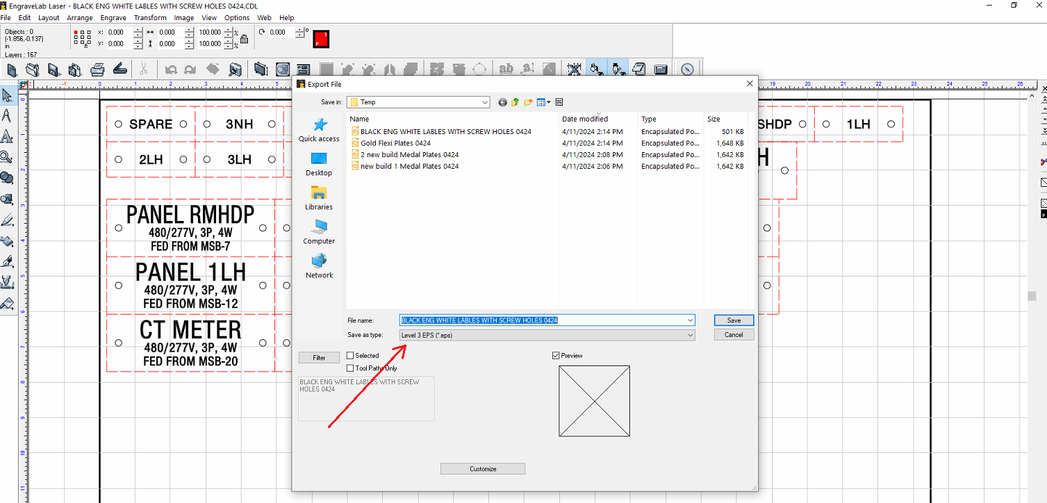 The Create Plate function sends dotted lines instead of a solid line to ...