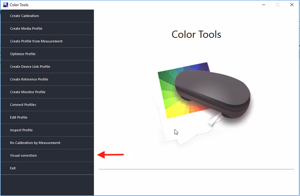 How to use a visual correction curve to correct color in Fiery XF 7 or 8
