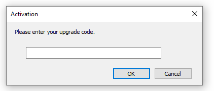 Specalty Products - Upgrading licences with new activation codes