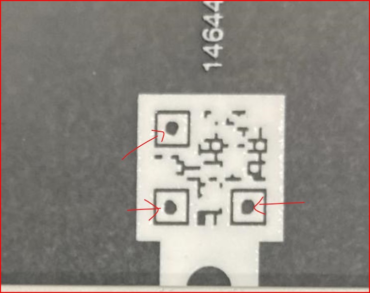 Why does my QR code printed with White Ink look deformed?