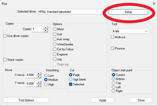 How to send to a TCP port from SignLab/EngraveLab