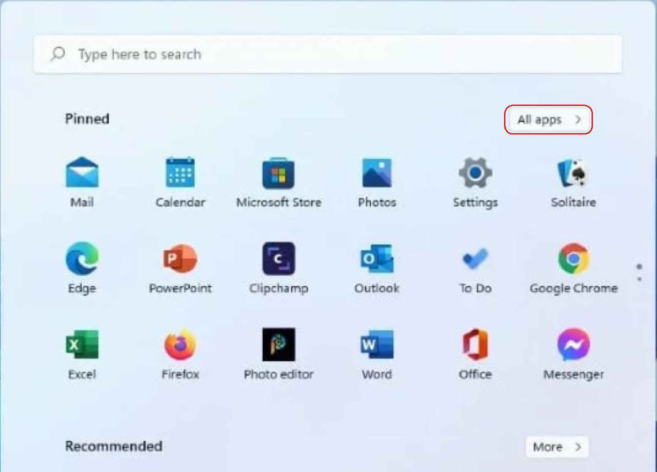 Starting your newly install program
