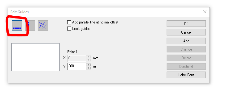 Using Guide lines