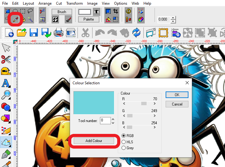 Signlab Colour Palettes
