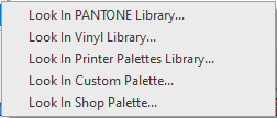 Signlab Colour Palettes