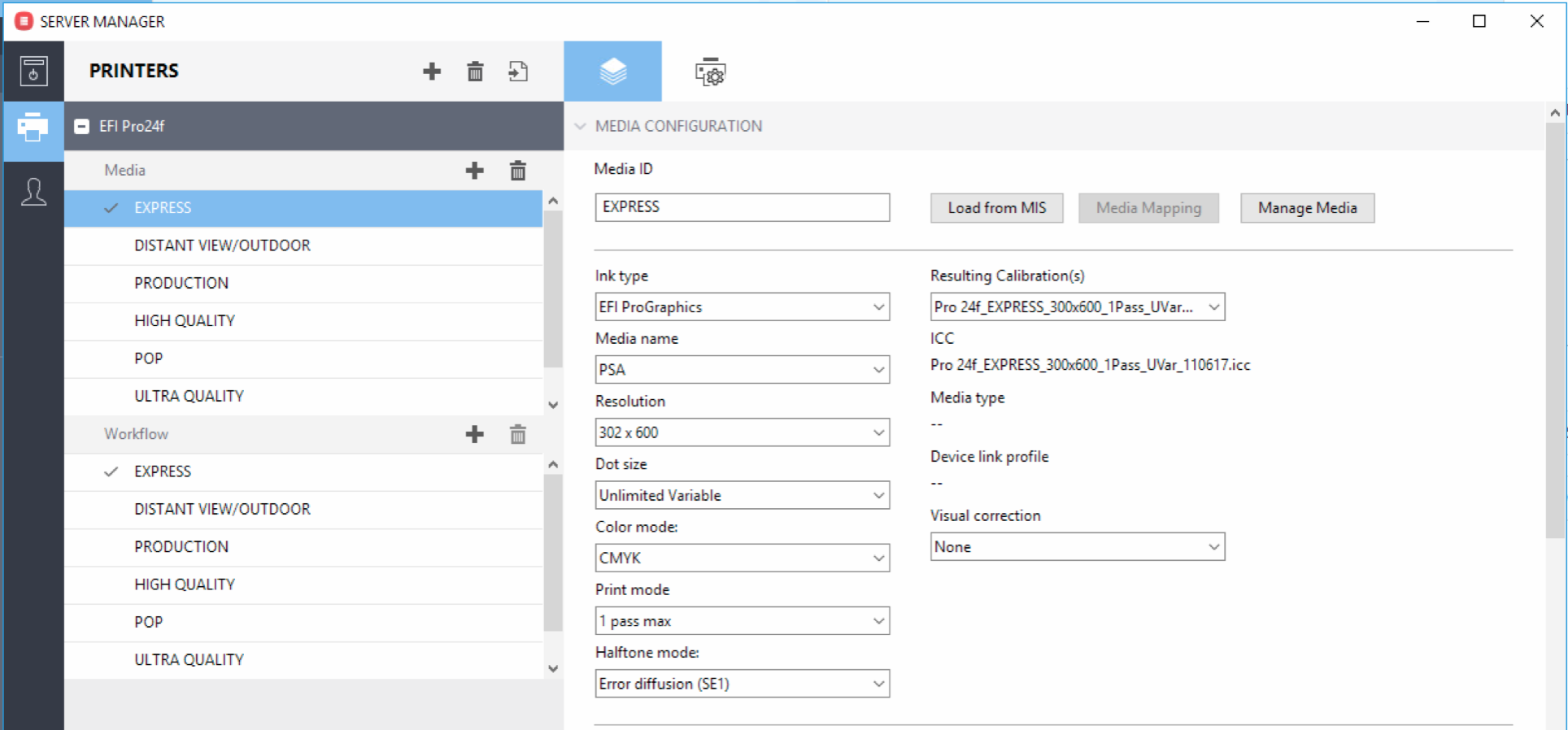 How to re-configure Fiery XF7 after upgrading on EFI Wide Format printers