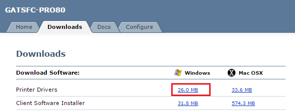 Installing Client Drivers on Windows 10