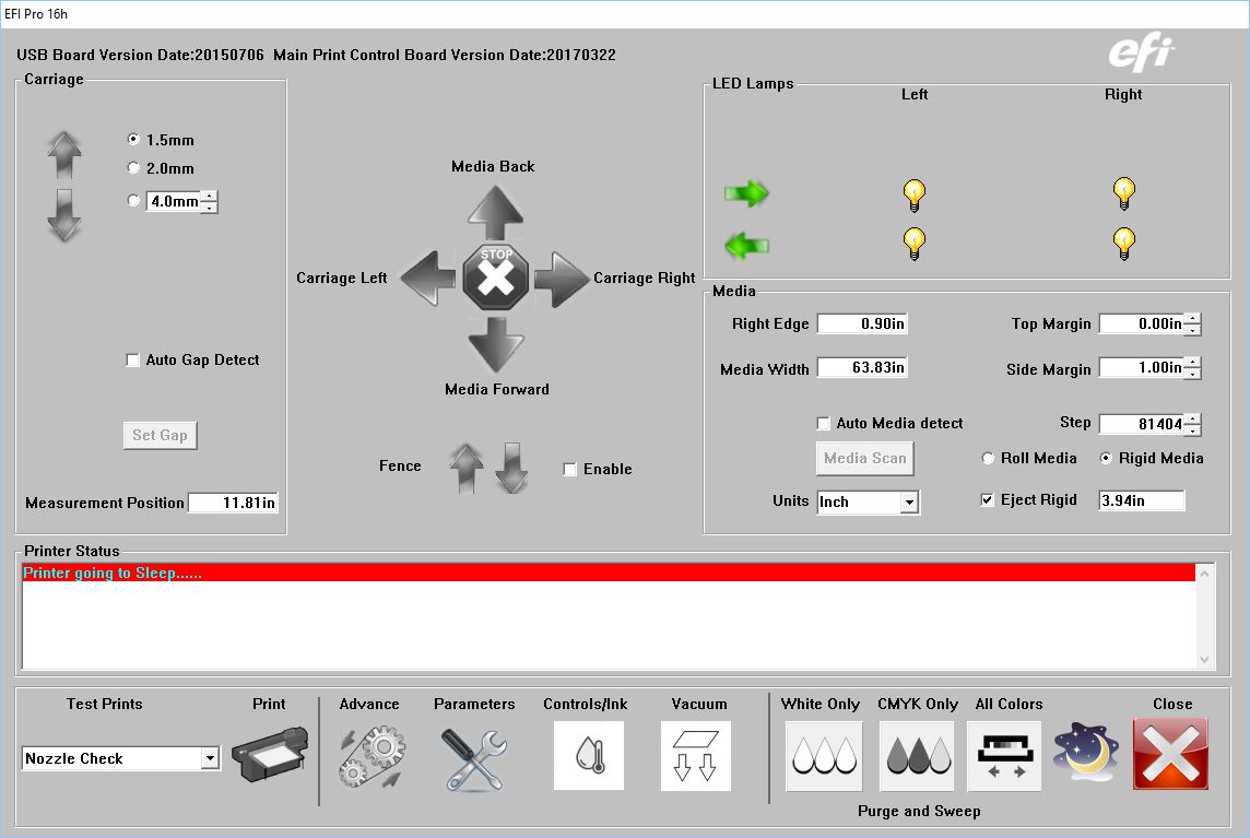 EFI Pro 16h Please Check The Current USB Port, If USB Port Is Not 3.0