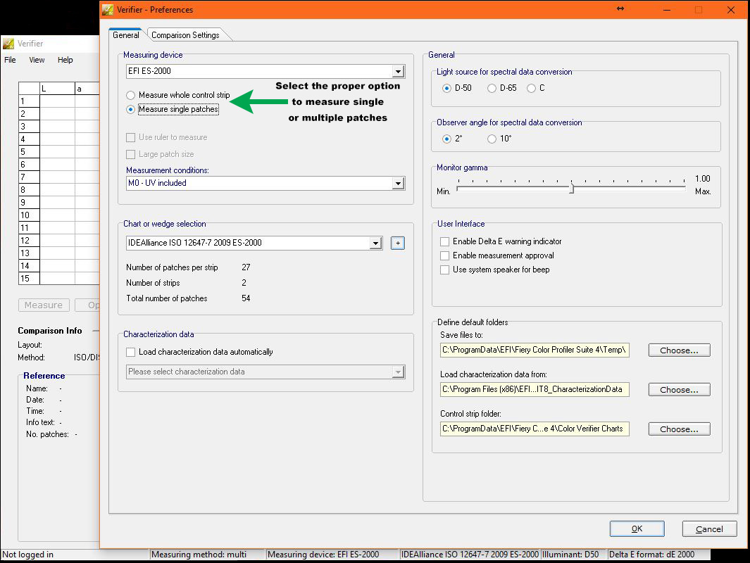 How do I measure single patches into Color Verifier?