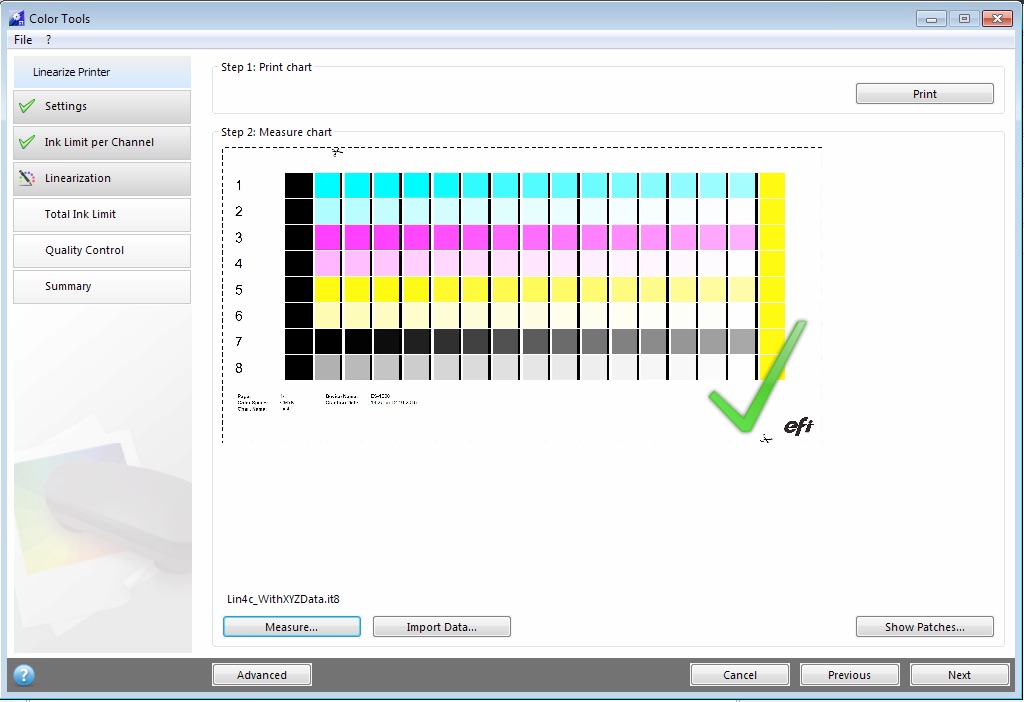 How to linearize and profile a Jetrion printer