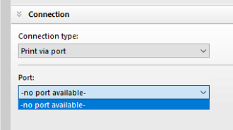 How to setup a printer using USB connection port in Fiery XF