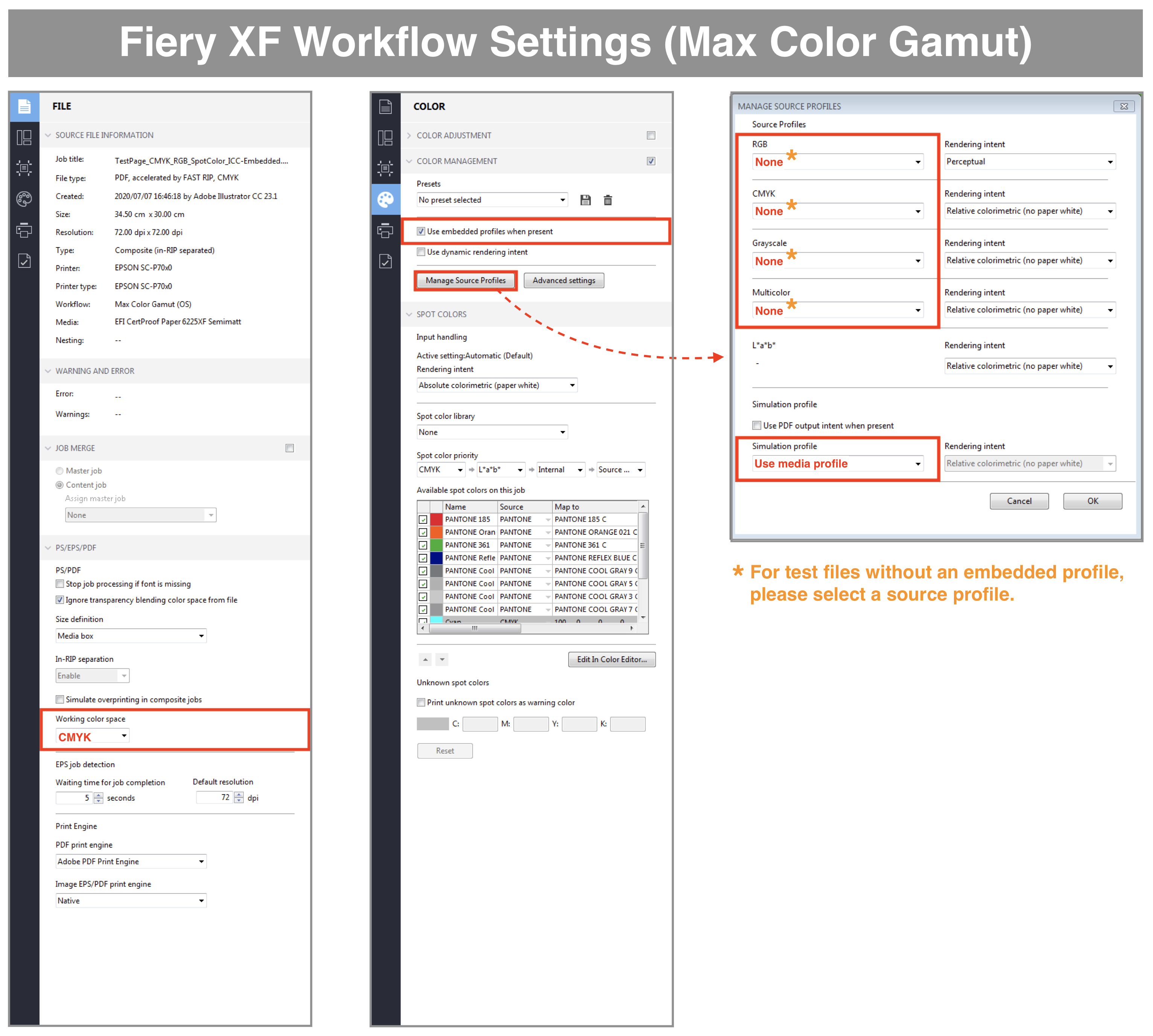 How to print a PDF file with mixed color spaces (CMYK, RGB & Spot ...
