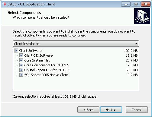 How to install CTI desktop