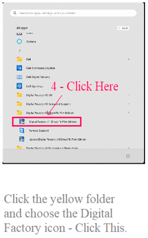How to Launch Digital Factory after First Install
