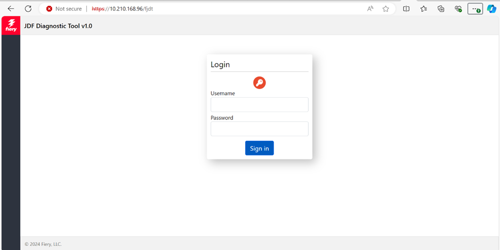 New Fiery JDF version 1.9.0.09 has a useful diagnostic tool