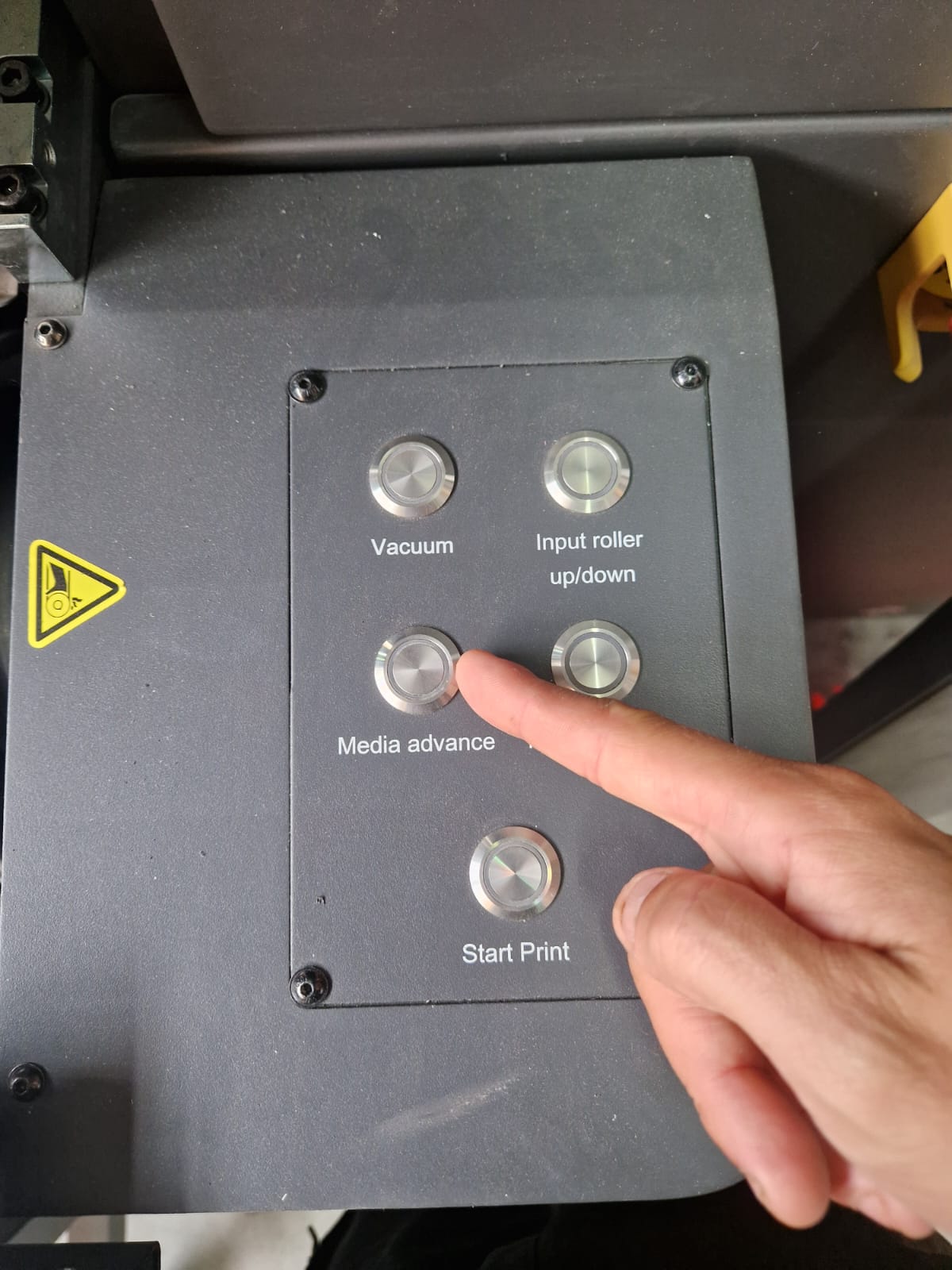 Wide Format 30F - Belt steering sensor error