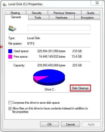 are some things I can do to clean up extra space on the Fiery Central Hard Drive?