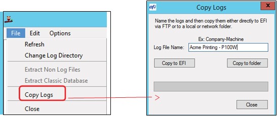 Copying Logs for AC4D
